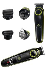 Saç Sakal Şekillendirici Tıraş Makinesi 5 Başlıklı Paslanmaz Çelik Bıçaklı Unısex - Görsel 4