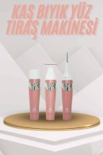 Yüz Kaş ve Tüm Vücut Epilasyon Aleti 3 Başlıklı Hassas Ciltlere Uygun Epilatör