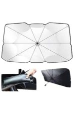 Taşınabilir Oto Cam Güneşliği Katlanabilir Tüm Araçlara Uyumlu Güneş Gölge Koruyucu - Görsel 3