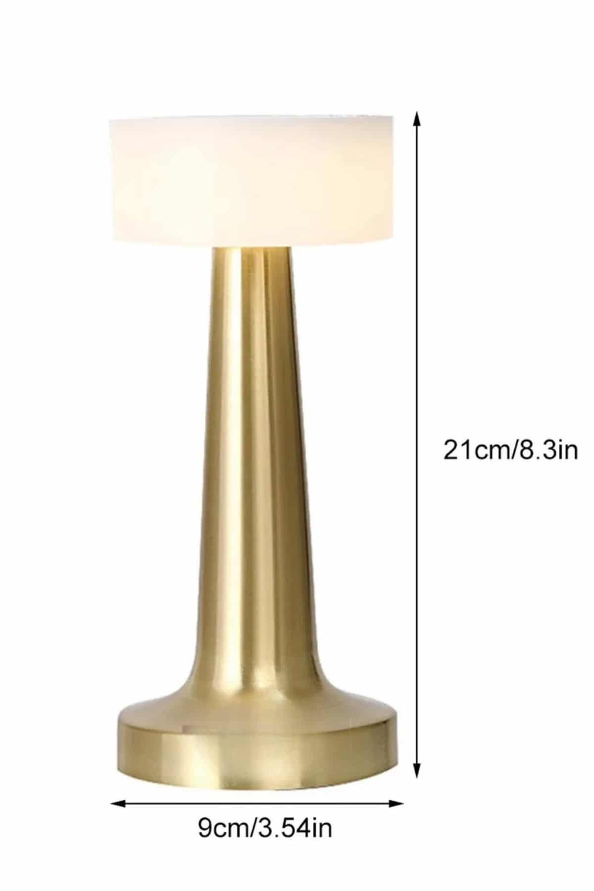 1214700_5-195.jpg Dekoratif Masa Lambası Dokunmatik Renk Değiştirebilen Gece Lambası - Görsel 5