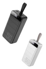 50.000 Mah Powerbank Turbo Hızlı Led Göstergeli Android İOS Uyumlu Taşınabilir Askılı - Görsel 5