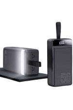 Powerbank 50.000 Mah Dijital Göstergeli Taşınabilir 4 Portlu Hızlı Powerbank - Görsel 5