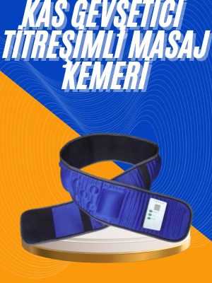 5 Motorlu Titreşimli Masaj Aleti Masaj Kemeri Göbek Bel İnceltmeye Uygun