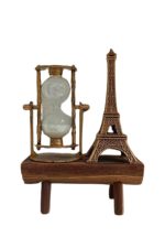 Paris Eyfel Kulesi Hediyelik Eyfel Retro Kum Saati Dekoratif Eşya - Görsel 2
