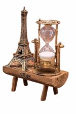 Eyfel Kuleli Kum Saati Dekoratif Hediyelik Eşya Retro Eyfel Kulesi - Görsel 2