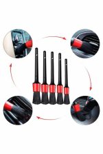 Araç İçi Led Aksesuar 5 Farklı Detaylı Araba Temizlik Fırçası Oto Temizleme Fırçası - Görsel 4