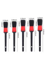 5 Adet Oto Detaylı Temizleyici Araç İçi Temizlik Fırça Seti Koltuk Döşeme Kapı Toz Alma Fırçası - Görsel 5