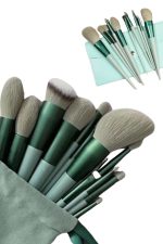 Dayanıklı Makyaj Fırçası Seti 13 Parça Yumuşak Kıllı Fırçalar Allık Fondöten Far Fırçası - Görsel 3