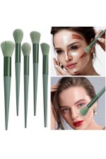 13 Parça Taşınabilir Kılıflı Profesyonel Makyaj Fırça Seti Pudra Allık Fondöten Fırçası - Görsel 2