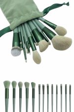 13 Parça Makyaj Fırça Seti Far Kontür Aydnlatıcı Fırçası İz Bırakmaz Hafif ve Yumuşak - Görsel 2