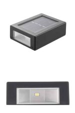 Solar Güneş Enerjili Çift Taraflı Duvar Lambası Çift Taraflı Duvar Lamba Güneş Enerjili - Görsel 2