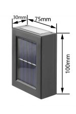 Dekorasyon Aplik Işık Güneş Enerjili Aydınlatma Dekoratif Aydınlatma - Görsel 5