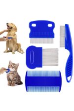 4'lü Bit Evcil Hayvan Tarak Seti Kedi Köpek Bit Tarak Seti Pire Tarağı - Görsel 2