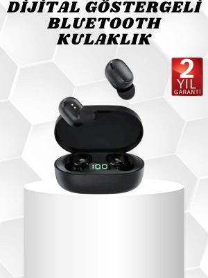 Kablosuz Kulak İçi Bluetooth Kulaklık Stereo Dokunmatik Kontrollü Kulaklık