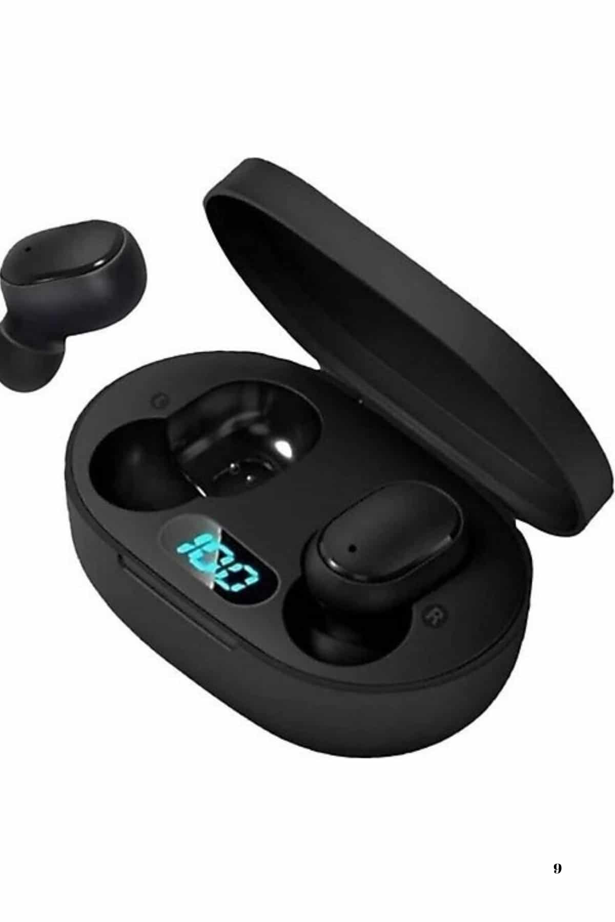 1214755_9-172.jpg Kablosuz Kulak İçi Bluetooth Kulaklık Stereo Dokunmatik Kontrollü Kulaklık - Görsel 4