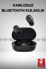 TWS Bluetooth Kulaklık Kulak İçi Kablosuz Dijital Göstergeli Çağrı Cevaplayabilen