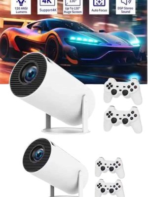 Full HD 8 GB Ayaklı Çift Kollu 4K Video Oyun Konsolu Taşınabilir