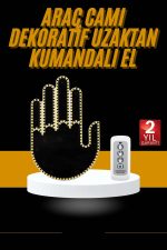 Uzaktan Kumandalı Araba Parmak Hareketi Işığı Parmak Işığı LED Araba Arka Pencere