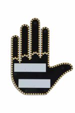 Uzaktan Kumandalı El Orta Parmak Led Araç Camına Özel - Görsel 4