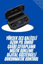 Gaming Kulaklık Bluetooth 5.2 Kablosuz Kulakiçi Rgb Işıklı Çift Mikrofonlu - Görsel 2