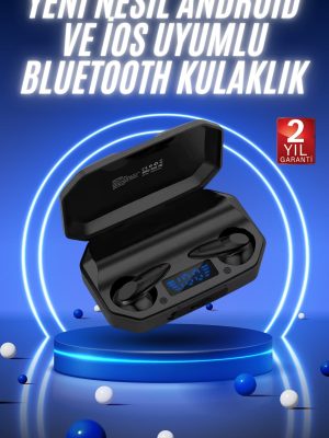 Yeni Nesil Android ve İOS Uyumlu Siyah Profesyonel Oyuncu Kulaklığı