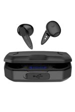 Rgb Işıklı Çift Mikrofonlu Siyah Profesyonel Oyuncu Kulaklığı Kablosuz Kulakiçi - Görsel 5