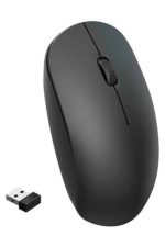 Siyah Kablosuz Mouse Wireless Mouse Minimal Tasarım - Görsel 5