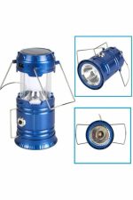 Kamp Lambası Güneş Enerjili Led Lamba Işıldak Şarjlı Powerbank Özellikli - Görsel 4