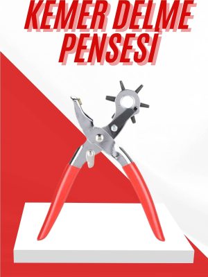 Kemer Delme Pensesi 6 Farklı Boyutta Kemer Delici Ev Deri Kemer