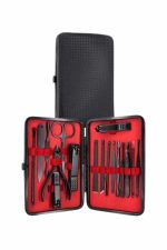 17 Parça Manikür Pedikür Seti El Ayak Bakım Seti Tırnak Makası Törpü - Görsel 2