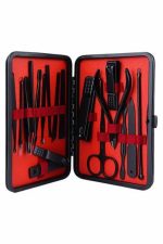 17 Parça Manikür Pedikür Seti El Ayak Bakım Seti Tırnak Makası Törpü - Görsel 5