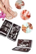 Tırnak Bakımı Tırnak Makası Profesyonel 12 Parça El Ayak Manikür Pedikür Seti - Görsel 5