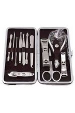 12 Parça Manikür Pedikür Seti Tırnak Bakımı Nasır Temizleme El Ayak Bakımı - Görsel 3