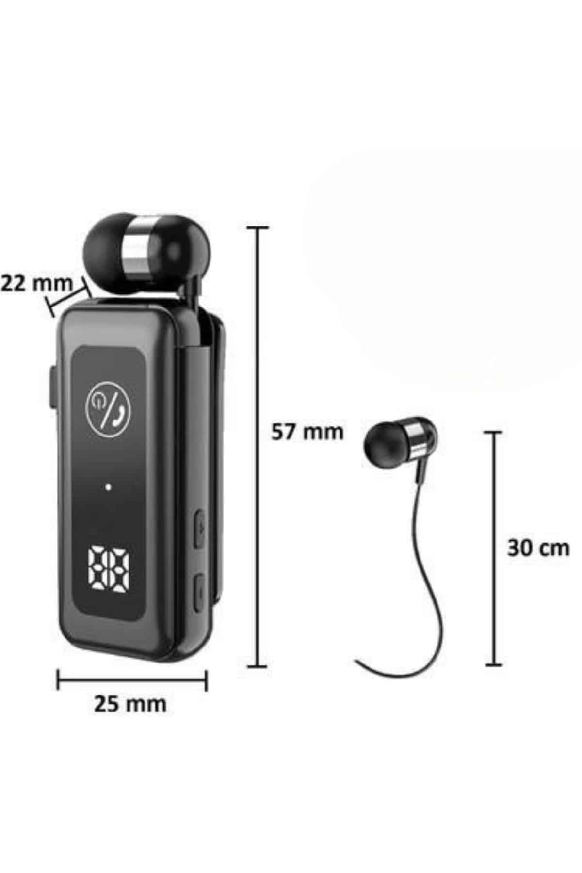 1214815_15-146.jpg Makaralı Bluetooth Kulaklık Telefon Uyumlu Makaralı TF Kart Girişli Güç Göstergeli - Görsel 5