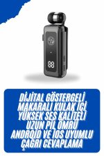 Kablolu Kulak İçi 5.2 Makaralı Titreşimli Bluetooth Kulaklık Hafıza Kart - Görsel 2