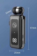 Makaralı Kulaklık SD Kart Girişli Dijital Göstergeli Kablolu Bluetooth Kulaklık - Görsel 5