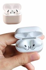 Bluetooth Kulaklık Beyaz Çağrı Cevaplama Dokunmatik Kontrol Kablosuz - Görsel 4