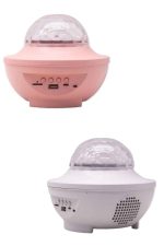 Dönen Işıklı Disko Topu Projektör Müzik Çalarlı Disco Speaker - Görsel 4