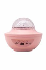 Masa ve Gece Lambası Renkli Projektör Işıklı Disko Topu Bluetooth Hoparlör - Görsel 3