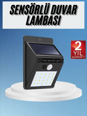 Dekoratif Lamba Güneş Enerjili Aydınlatma Dış Mekan Lambası