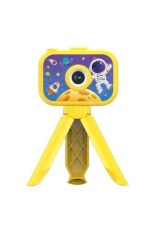 Çocuklara Özel Ayaklı Mini Fotoğraf Makinesi Dijital LCD Ekran - Görsel 2