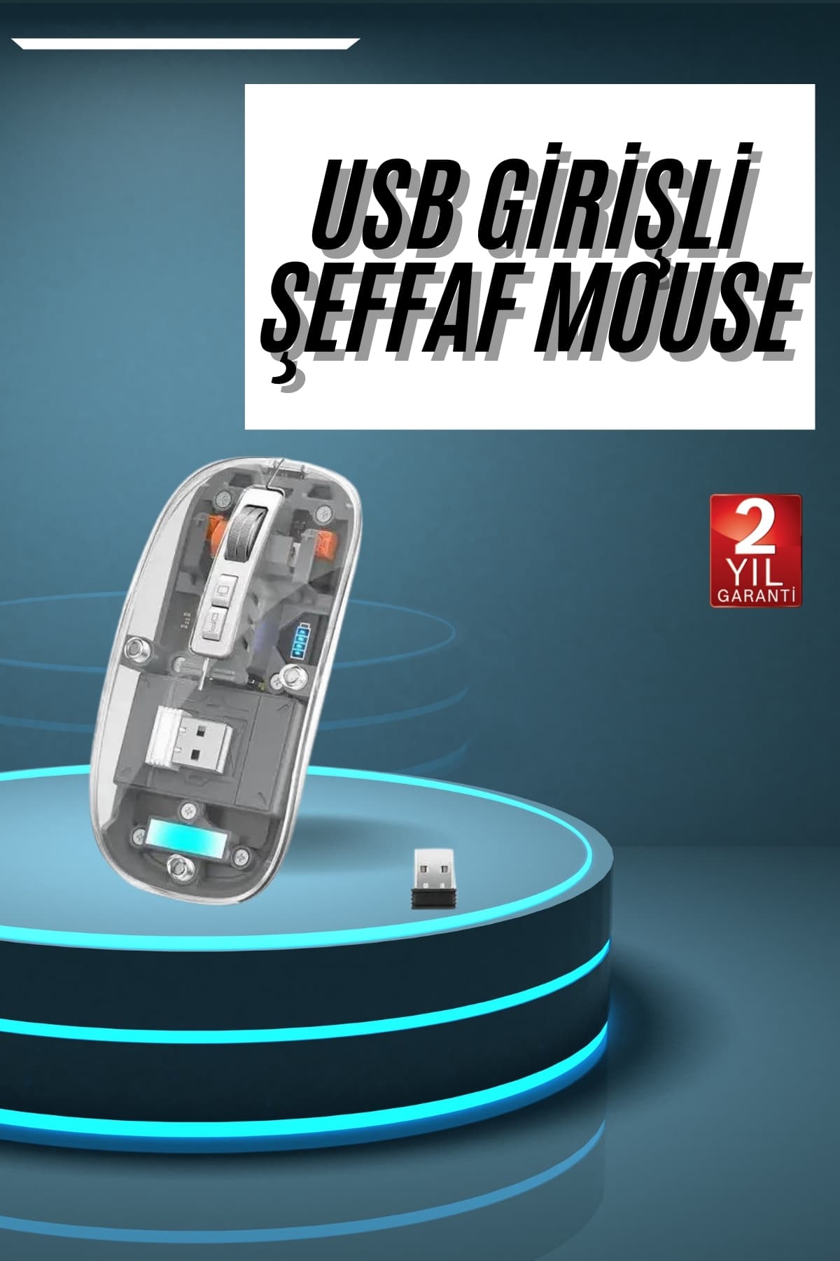 1214853_1-139.jpg Kablosuz Mouse Fare Şarjlı Bluetooth Wireless Çift Modlu Sessiz - Görsel 1