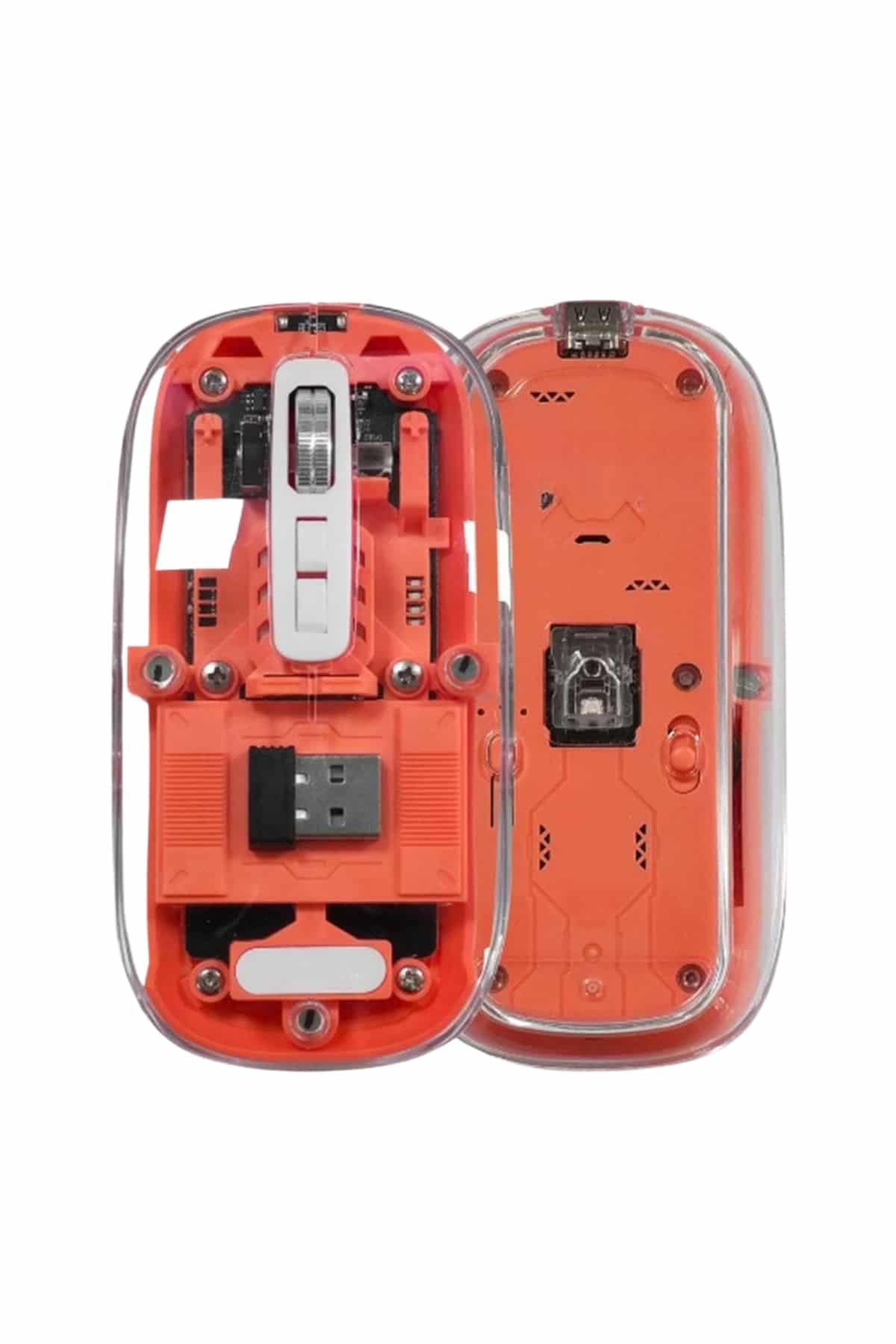 1214853_3-136.jpg Kablosuz Mouse Fare Şarjlı Bluetooth Wireless Çift Modlu Sessiz - Görsel 3