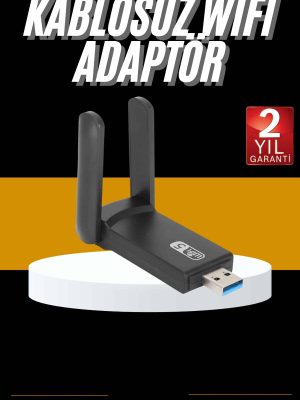 Mbps Wifi Alıcı Kablosuz Wifi Adaptörü Çift Band Çift Antenli