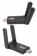 Wifi Alıcı Dual Band Usb 3.0 Adaptör Kablosuz Windows 7/8/10/11 - Görsel 4