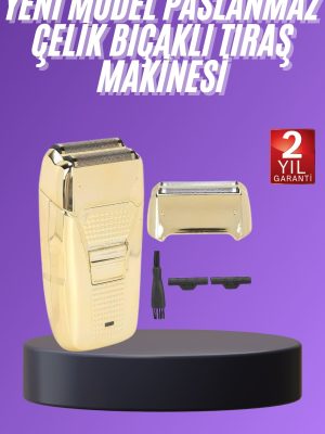 2025 Model Islak Kuru Kullanıma Uygun Tıraş Makinesi Uzun Pil Ömrü