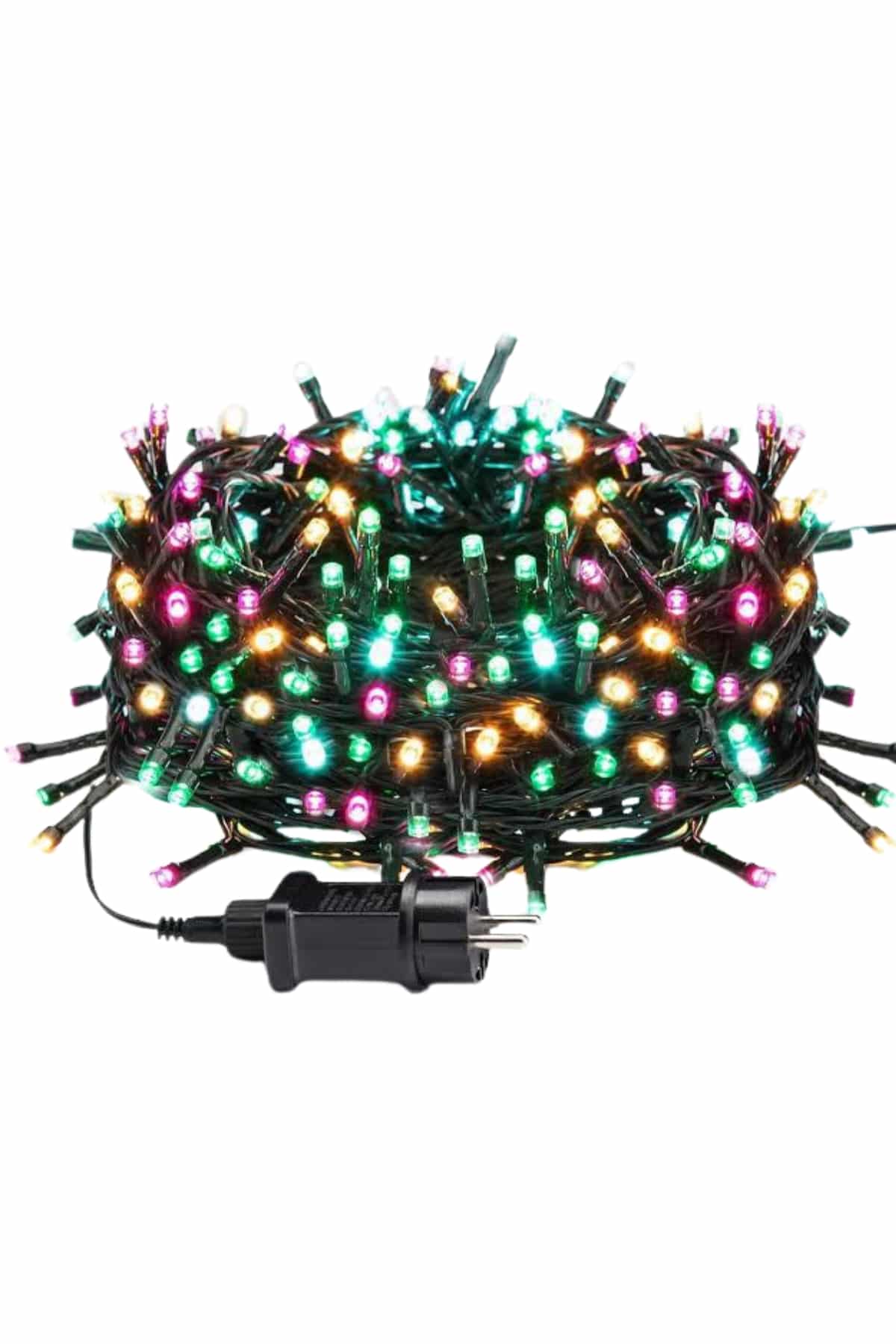 1214867_8-128.jpg Karışık Renk Pilli Led Işık Çok Fonksiyonlu Enerji Tasarruflu 5 Metre - Görsel 3