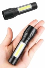 EL Feneri Uzun Menzilli Usb Şarj Edilebilir Kamp Lambası - Görsel 2