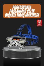 El Feneri Süper Kafa Lambası 4 Modlu 5 Led Kafa Feneri