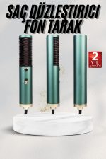 Fön Tarak Saç Düzleştirici Saç Kurutma Makinesi Sıcak Hava Fırçası